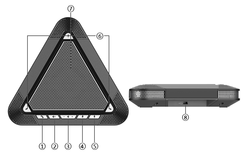 M3000 table speakerphone